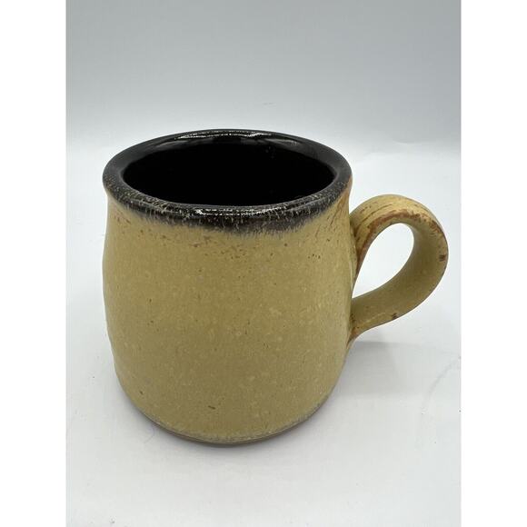 Vintage Coffee Cup Sports Theme Soccer Football Pottery Small 3in - Picture 2 of 8